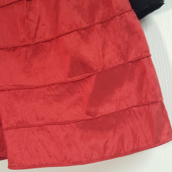 What a Doll! Red Holiday Rose Dress Christmas - Picture 2 of 5